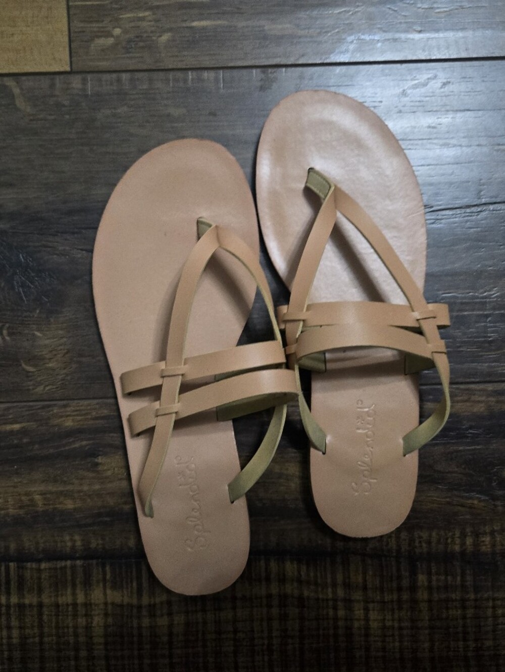 Splendid Women’s Strappy Flat Sandals in Nude - Stylish